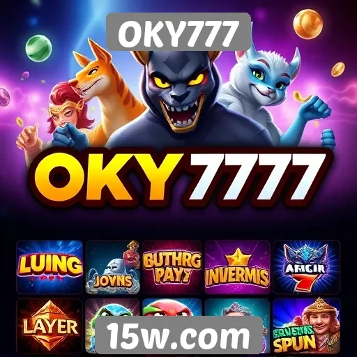 Jogos mais populares disponíveis no OKY777